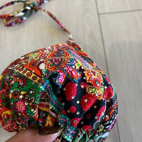 Luli Fama women’s swim top size m - Picture 3 of 7